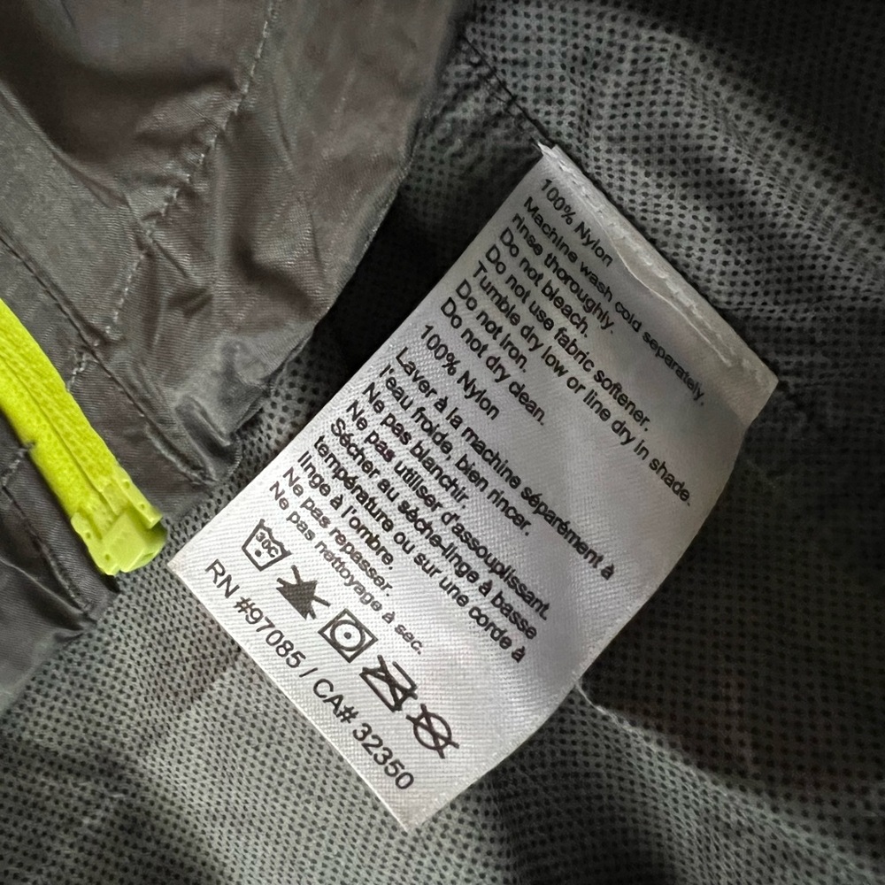 Outdoor Research Helium II Rain Jacket Men’s Small Gray Lightweight Packable - Picture 14 of 14